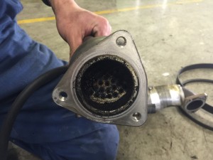 EGRクーラー、スス