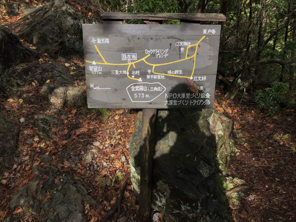 金比羅山頂上