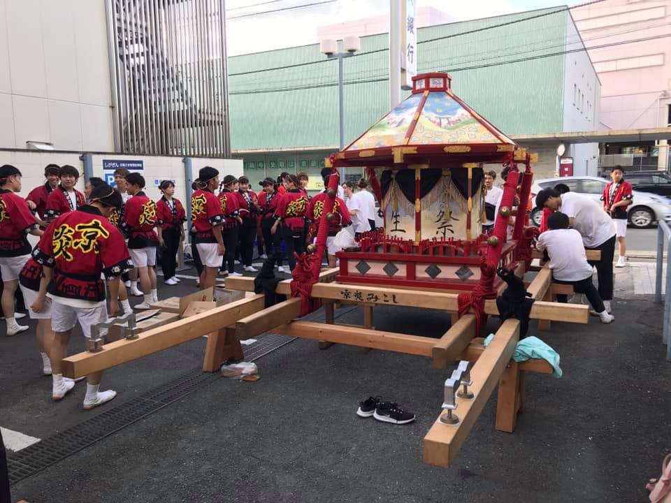 京炎みこし,京都学生祭典,大映通り商店街,大映通り商店街夏祭り,京都太秦,太秦