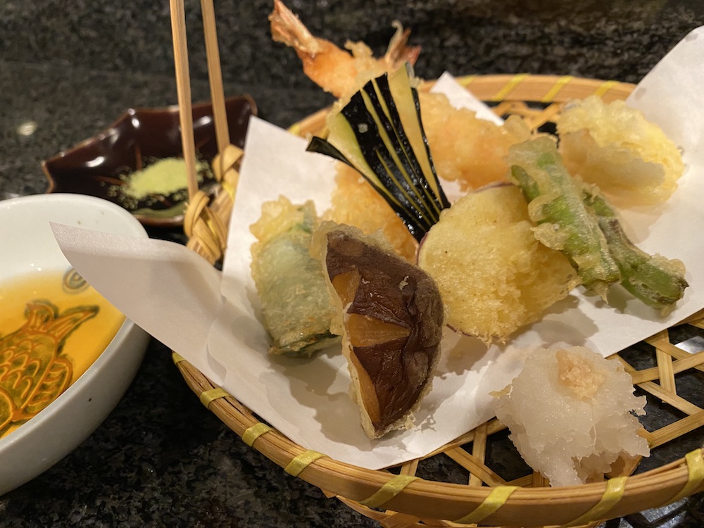 酒菜禅,禅,宮津,京都,天橋立,天ぷら盛り合わせ