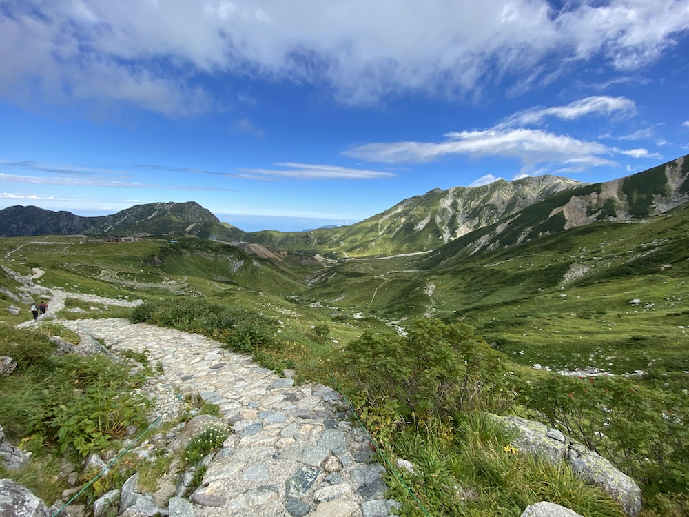 立山,たてやま,立山連峰,雄山,おやま,富山県最高地点,大汝山,おおなんじやま,富士ノ折立,ふじのおりたて,登頂,頂上,ご来光,室堂,むろどう,ミクリガ池,ミドリガ池,みくりが池温泉