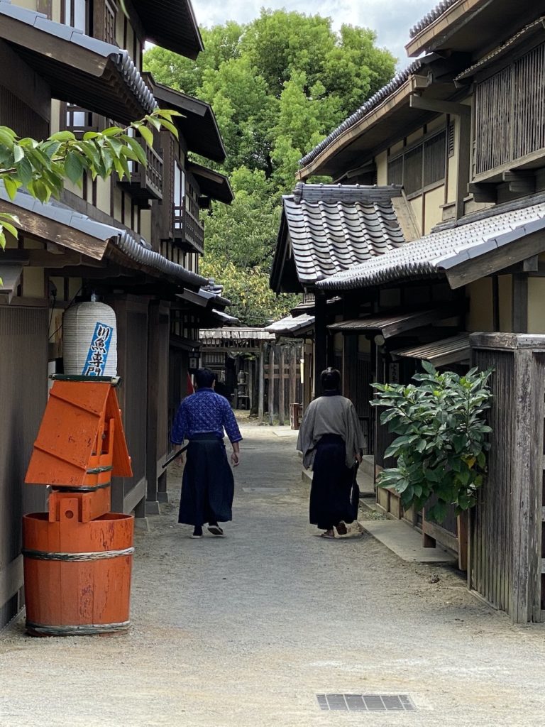 太秦映画村,時代劇,収録,撮影,水戸黄門,里見浩太朗,京都旅行,修学旅行,東映,京都撮影所,新選組