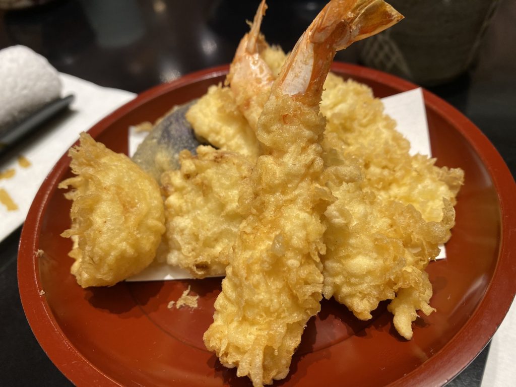 天ぷら,銀座天一,天一,京都伊勢丹店
