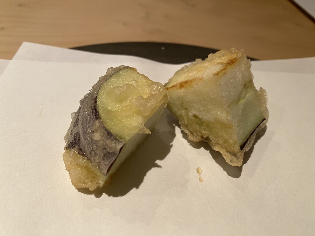 北新地のてんぷら木坂の天ぷら