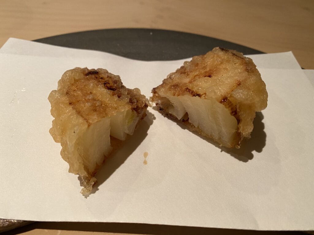 北新地のてんぷら木坂の天ぷら