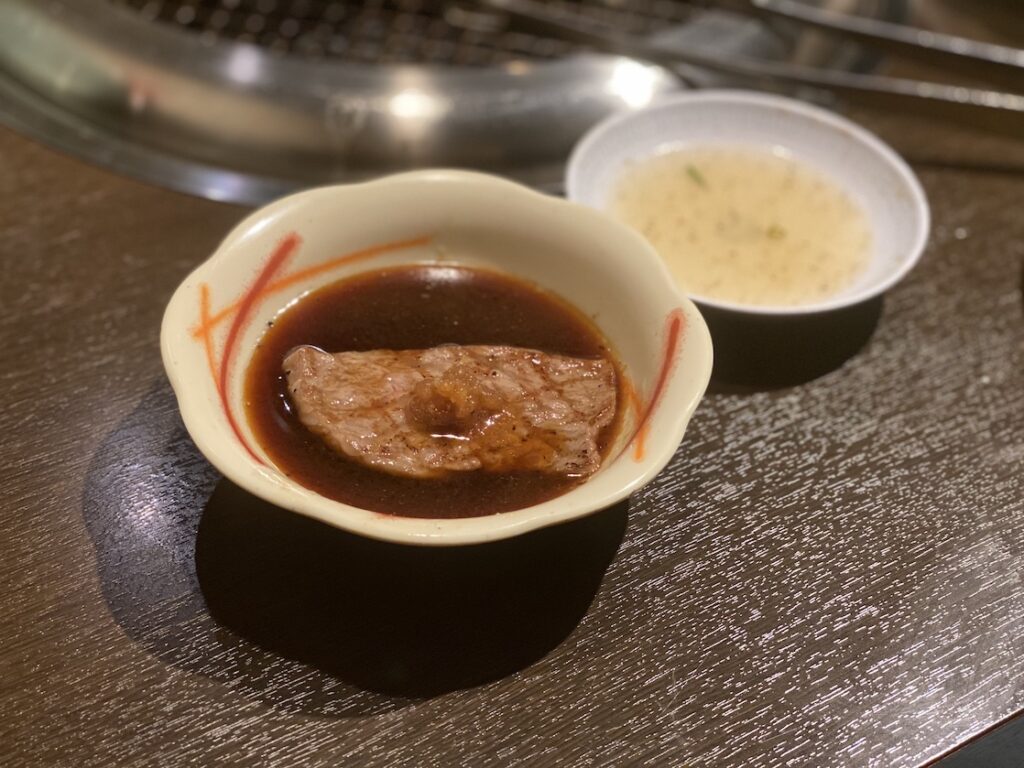 石川県加賀市の焼肉ダイニングあきちゃんの能登牛の特選上ロース