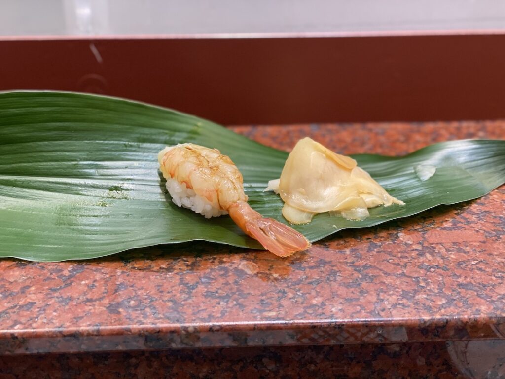 土佐鮨処おらんく家本店のぼたん海老