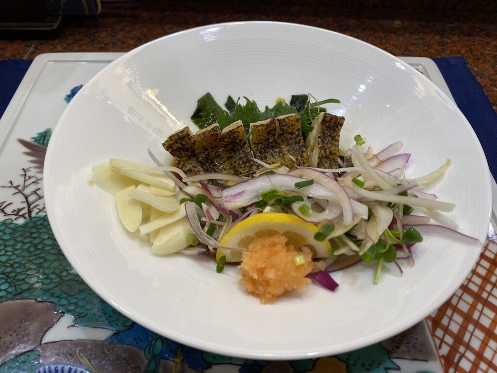 土佐鮨処おらんく家本店のうつぼたたき